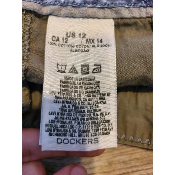 Dockers size 12 womens cuffed shorts - Picture 5 of 9